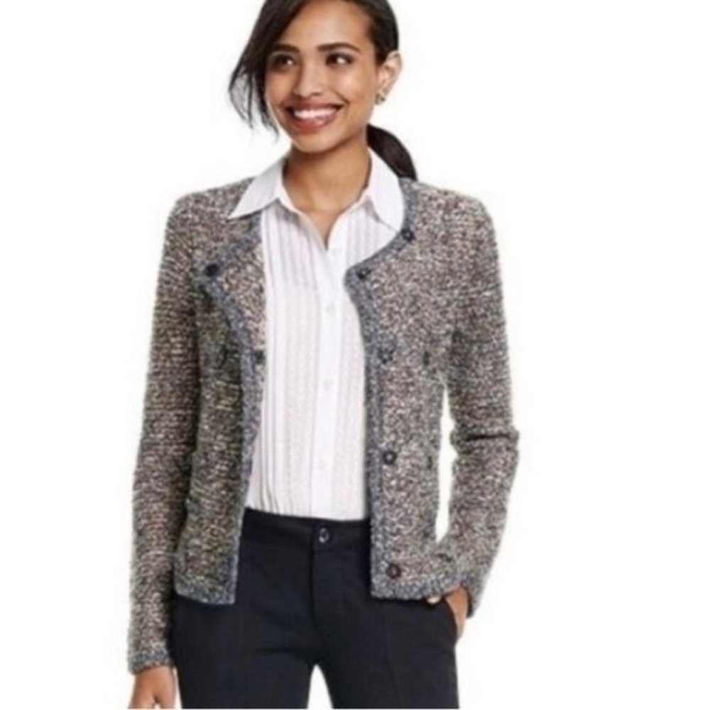 CAbi Ritz Snap Button Cottage Core Blazer Cardigan 3016